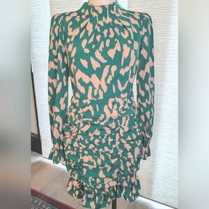 SHEIN Clasi Allover Print Bodycon Dress